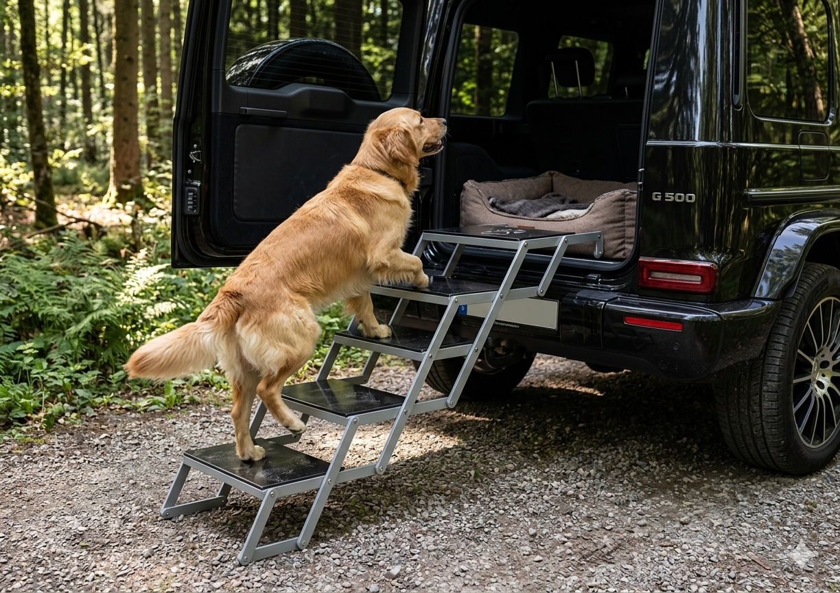 LunaStep Auto Hundetreppe, faltbar